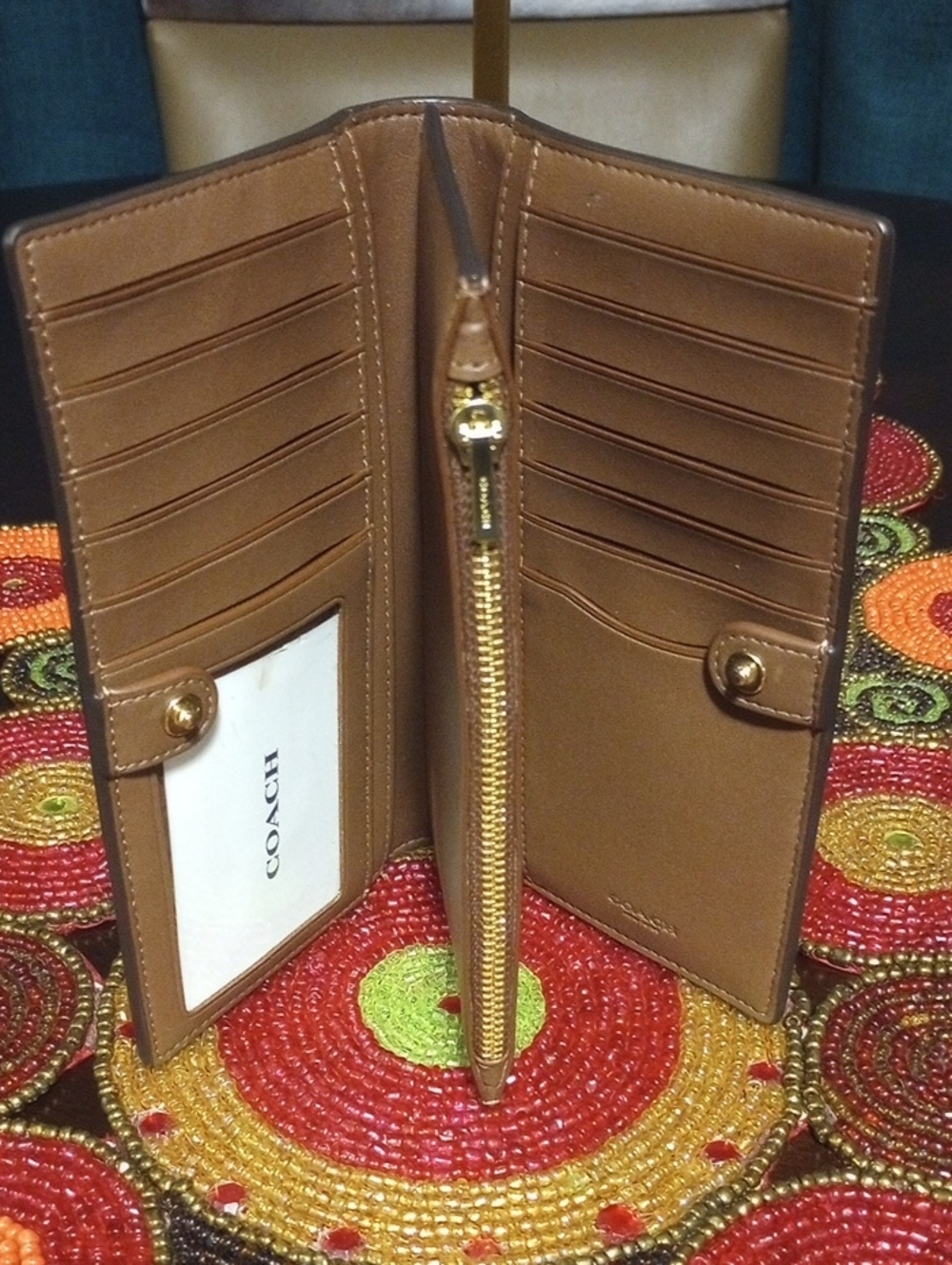 New Coach Slim Wallet CW661 - Picture 15 of 17